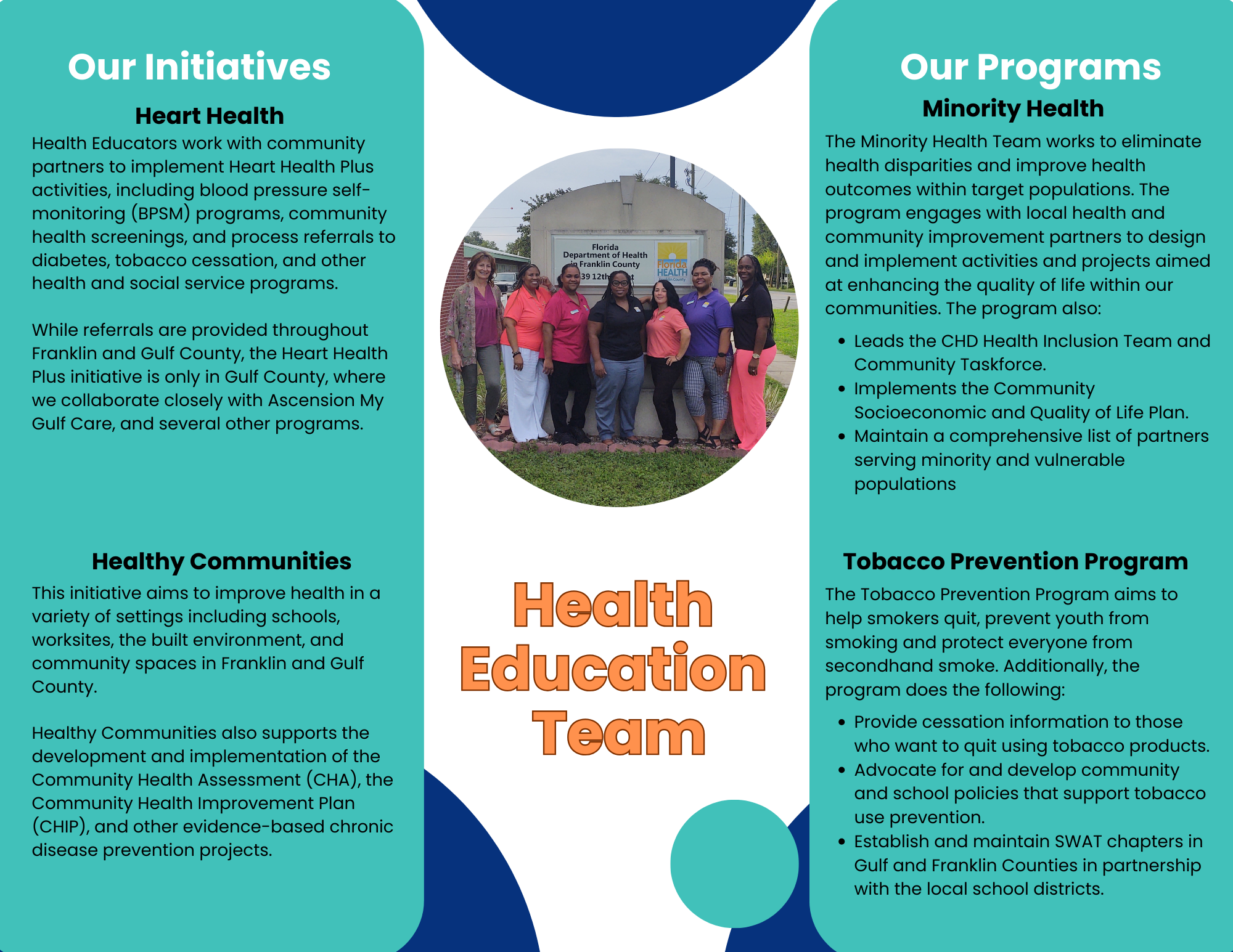 Health Edu Programs Brochure 1